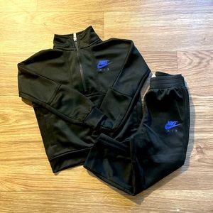 Nike sweat suit toddler boys